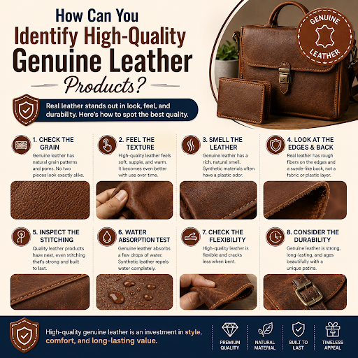 How Can You Identify High-Quality Genuine Leather Products?